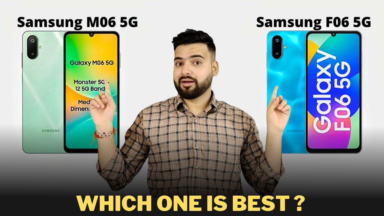 Samsung M06 5G vs Samsung F06 5G - Full Comparison | Which One is Best ?