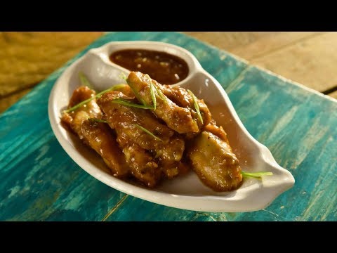 Tamarind Chilly Wings Recipe | How to Make Sweet and Sour Chicken Wings | Sticky Chicken Wings