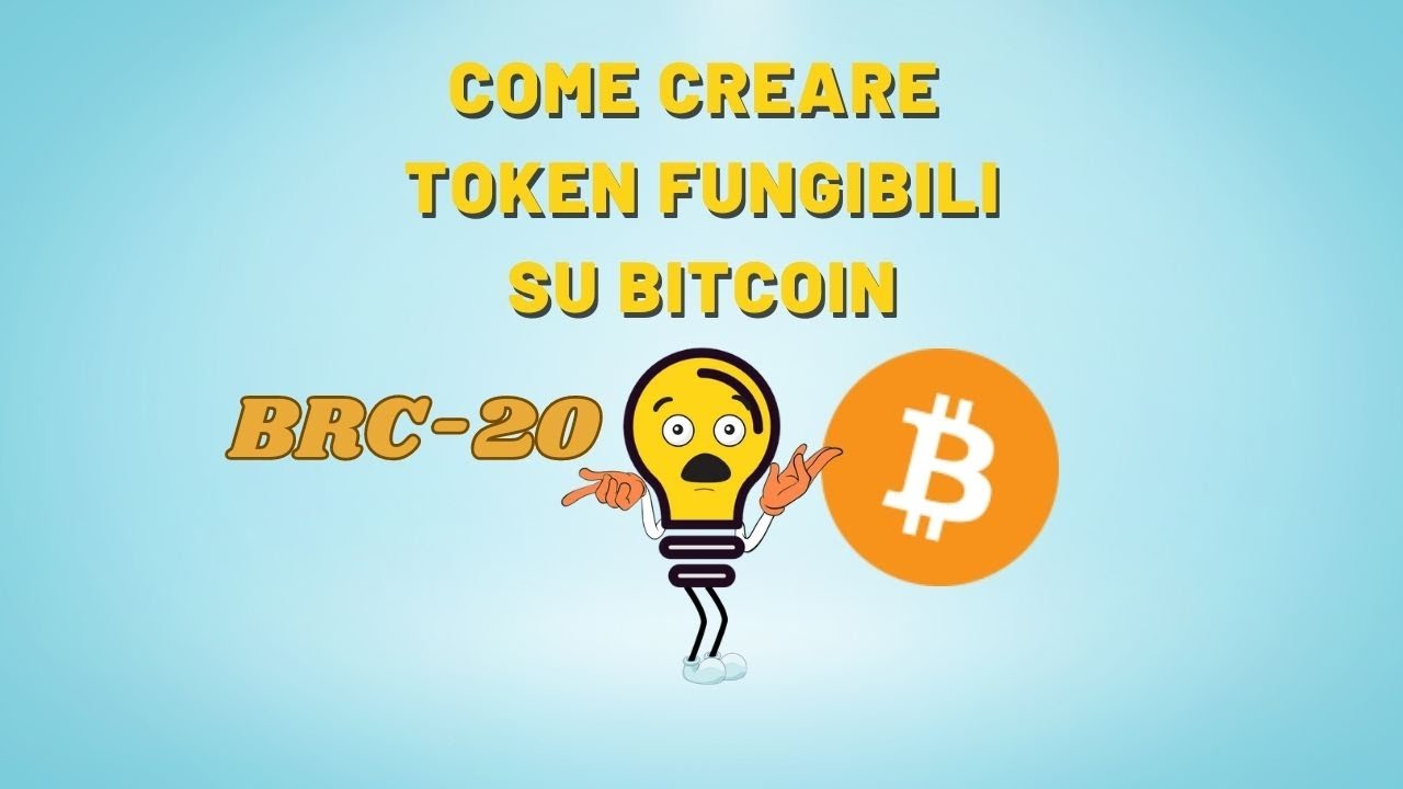 Come creare #token fungibili su #Bitcoin