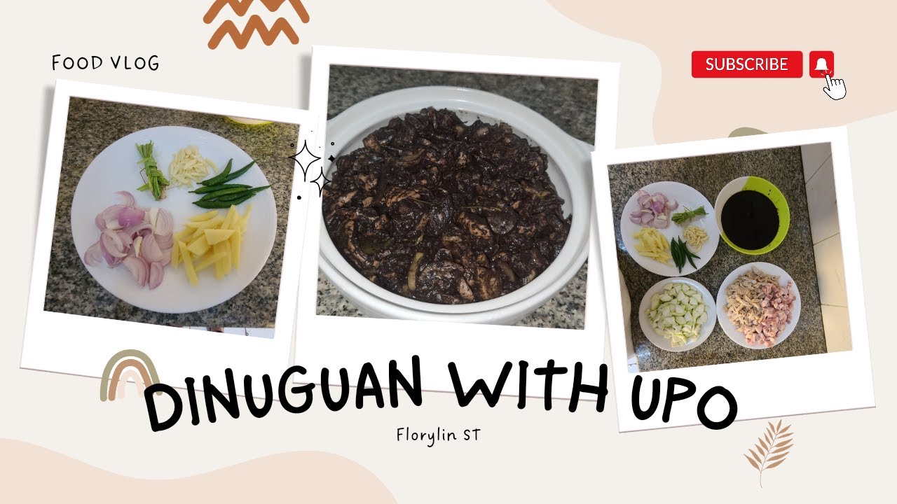 Dinuguan with Upo l Pork with Bottle Gourd l Florylin ST YouTube