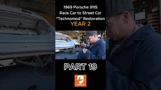 PART 33 | 1969 Porsche 911 S Race Car to Street Car Restoration | #shorts #porsche #restoration