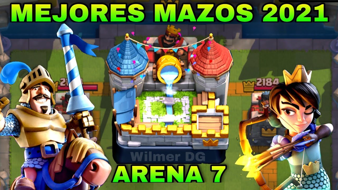 ARENA 7 (1)  Mazos para clash royale, Clash royale, Arena