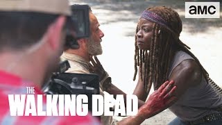 "Rick Grimes' Last Stunt" Making of Ep 905 BTS | The Walking Dead