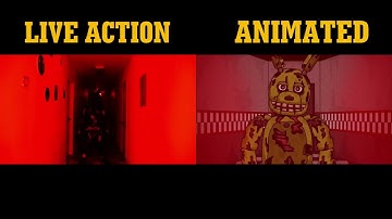 SML Movie: Five Nights At Freddy’s 3 (Original video vs Animated) [SIDE BY SIDE COMPARISON]