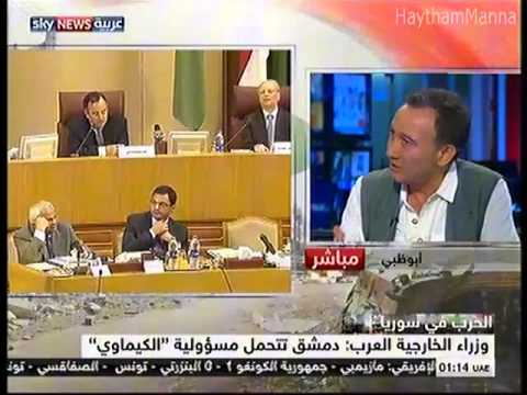 ضرورة الحل السياسي من أجل سوريا الدكتور هيثم مناع