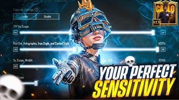 Perfect Sensitivity for All Devices✅ | Zero recoil Spray Trick for Gyro Players PUBG MOBILE