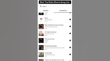 Thumbnail of Best Songs List - Youtube Shorts 2021