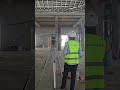Setting Out Gridlines for Main Frame Structure | VVIP Lounge Airport Project