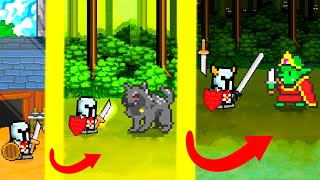 A EVOLUÇÃO de um MESTRE DA ESPADA em Grow Swordmaster (Mestre da Espada Elevadora) 📱🎮 screenshot 2