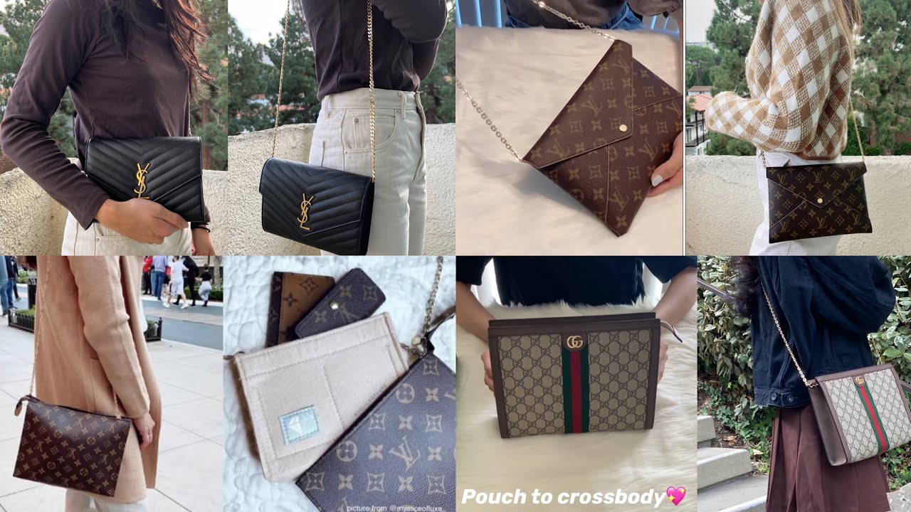 YSL SAINT LAURENT Clutch Conversion Kit, SAVE $$$ & turn your clutch into a  crossbody! 