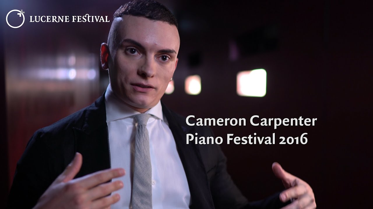 Cameron Carpenter at the Piano Festival 2016 in Lucerne