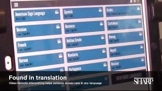 Video Remote Interpreting Removes Communication Barriers