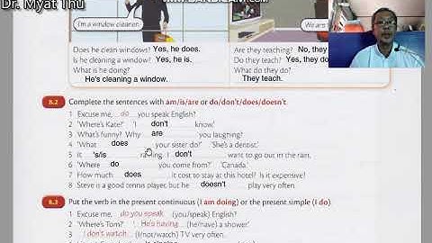 Saya Myat Thu Essential Grammar in Use Unit 008 Exercises