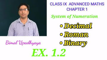 CLASS IX ADVANCED MATHEMATICS CHAPTER 1 EX. 1.2