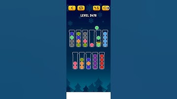 Ball sort level 3478