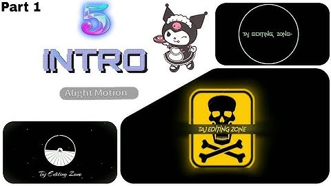 Top 5 Best Alight Motion Intro Preset 2022 | Intro Preset For Alight Motion | Intro Preset Xml 2022