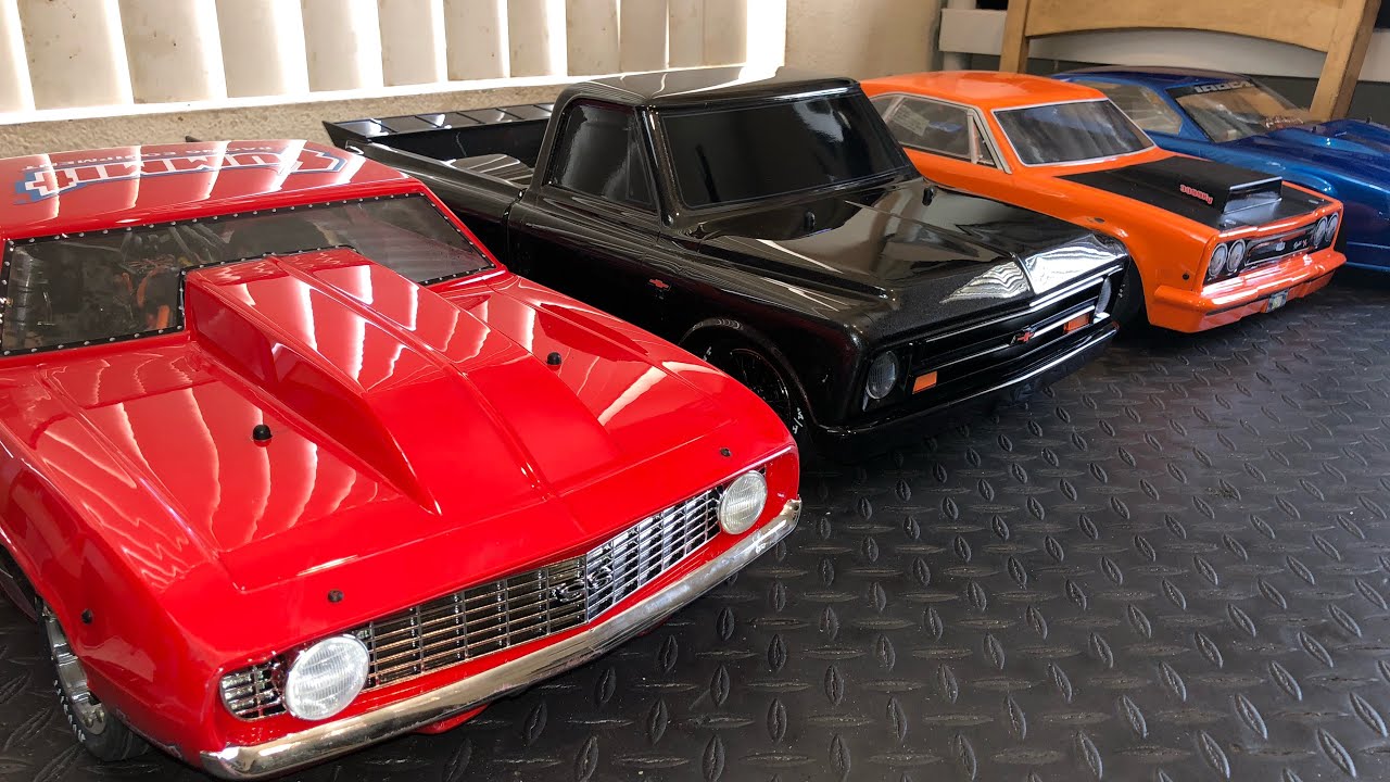 Traxxas Drag Slash RTR unboxing & ComparisonLosi 22sTA DR10 RTR all 3