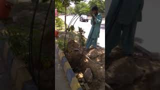 Ktcc Knip Project Cable Pulling Work In Progress At Fawara Round About