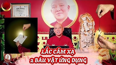 #953 Những Báu Vật Chuyên Ngành Cảm Xạ | Lắc Vật Chứng & Lắc 5 Ăng Ten | Học Cảm Xạ Tại Nhà