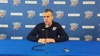 Billy Donovan Exit Interview 4-28-18