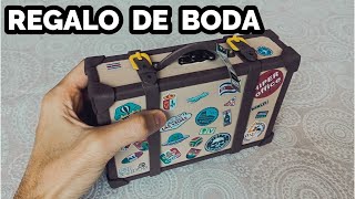 REGALO DE BODA. Maleta para guardar el dinero personalizada. by JTjuguetes 584 views 1 year ago 1 minute, 12 seconds