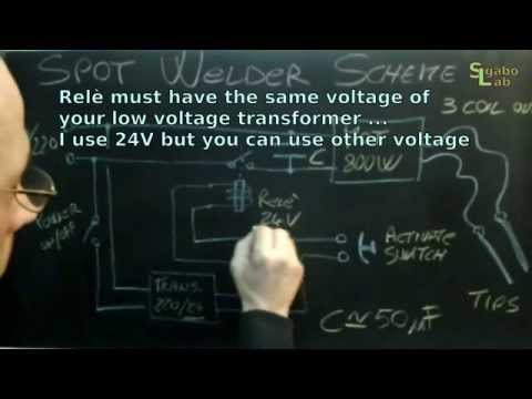 Video: Scheme and description of capacitor welding