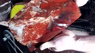 видео: Распиливаю новую Орскую яшму картинка: Распиливаю новую Орскую яшму