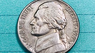 US 1983 Jefferson Nickel Worth $5,000 - Look For The Steps - United States Coin