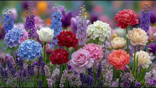 🌸 Flowers Blooming Time-Lapse | Calm Music for Stress Relief and Emotional Healing screenshot 5