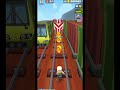 Subway Surfers Crazy Run 😱 #shorts