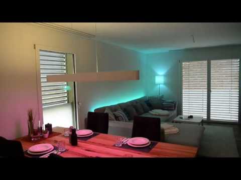 Philips Hue Ensis - Light & Color Demo - Ceiling Lamp - Licht & Farben Test