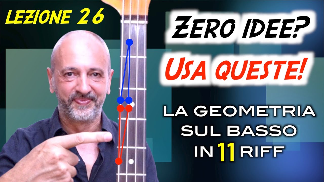 La geometria che ti svolta al basso 🎸 | Dai Blues Brothers a Jaco Pastorius
