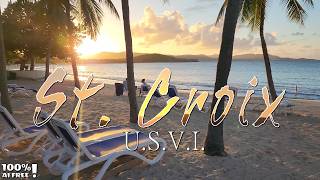 The Island Paradise of ST. CROIX, U.S. Virgin Islands. A tropical Caribbean anniversary getaway.