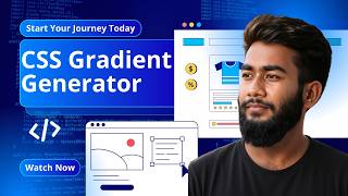 CSS Gradient Generator Tutorial | Create Modern CSS Gradients Easily (Step-by-Step) | Atiq Dev Log