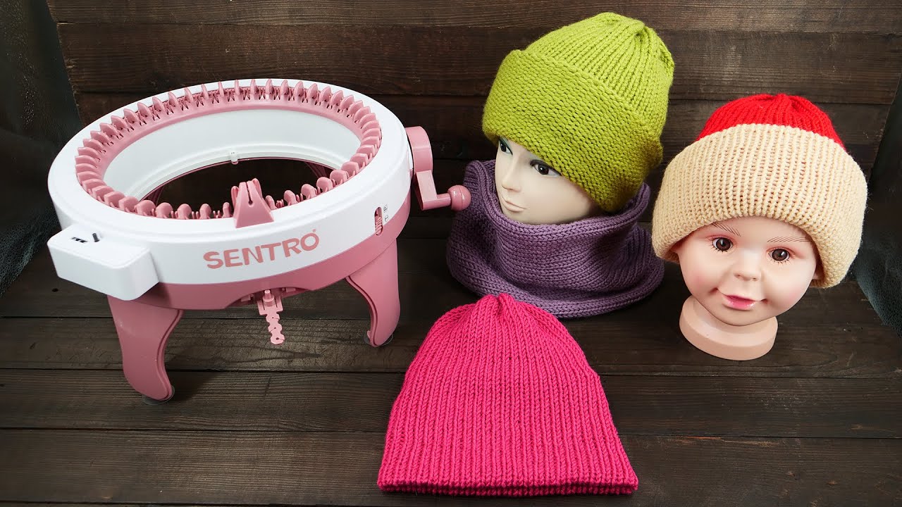 Вязальная машинка Sentro 🎁 knitting machine - YouTube