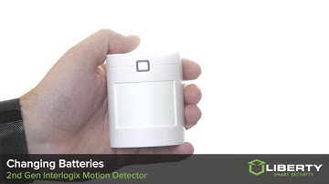 Changing Batteries - 2nd Generation Interlogix Motion Detector