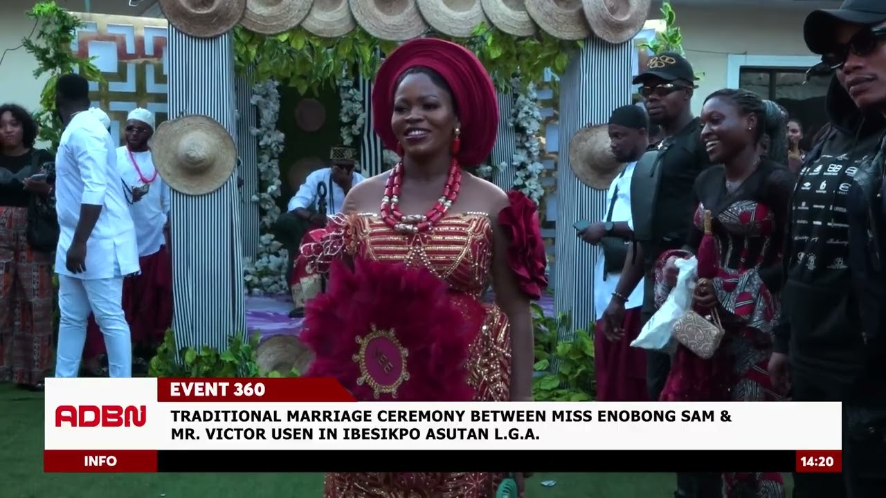 Традиционная свадьба Энобонг Сэм и Виктора Усена | Детский культурный фестиваль Toons | Event 360