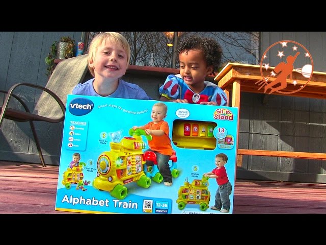 VTech Sit-to-Stand Alphabet Train Playtime Review 