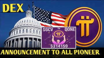 EINDELIJK PI MAINNET DEX KLAAR GCV BEDANKT DE AFTELLING BEGINT 🔥