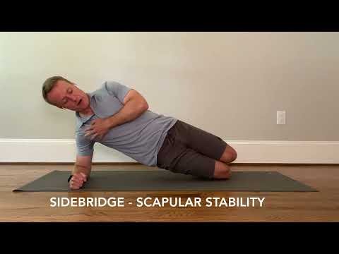 Sidebridge Scapular Stability