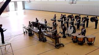 Lees Summit North Broncos Drum Line at UCM 10/29/11