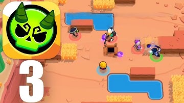 Brawl Stars Part 3 :  Gem Grab + Bo , Emz & Poco Took By Edgar (Android/iOS Gameplay Walkthrough)