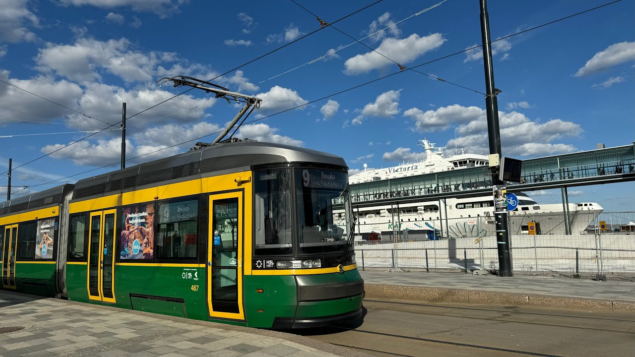 Raitiolinja 7, 9, 7: Meilahti–Länsiterminaali–Ilmala–Länsiterminaali–Meilahti–Hakaniemi