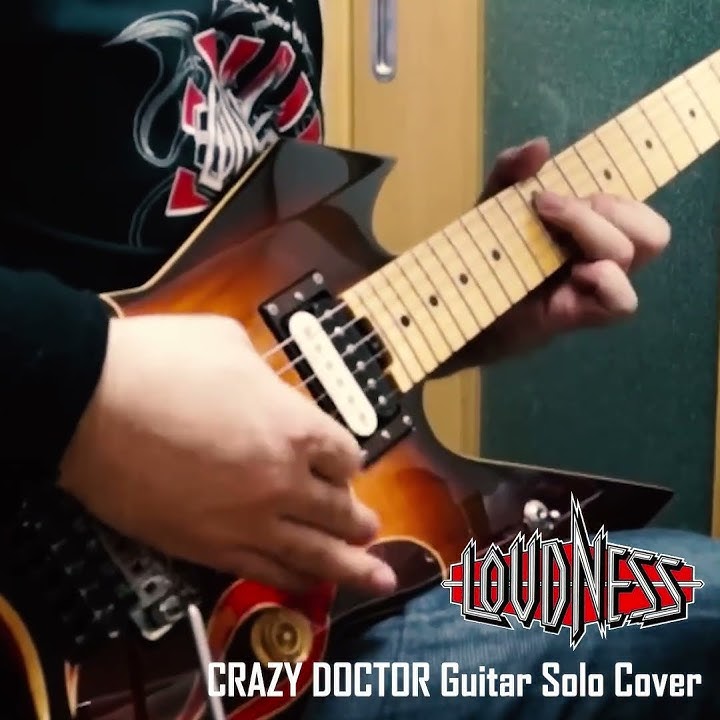 CRAZY DOCTOR / LOUDNESS Guitar Solo Cover #loudness
