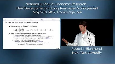NBER LTAM 2019 - Robert J. Richmond