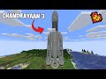 I Built Chandrayaan-3 Rocket in Minecraft Hardcore ( LVM3 )