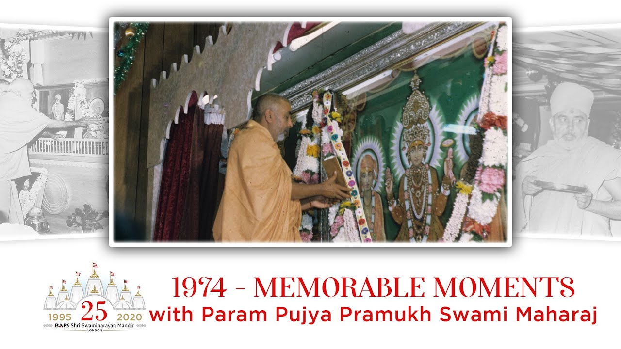 LM25 Video for Week 3: Memorable Moments with Pramukh Swami Maharaj – 1974