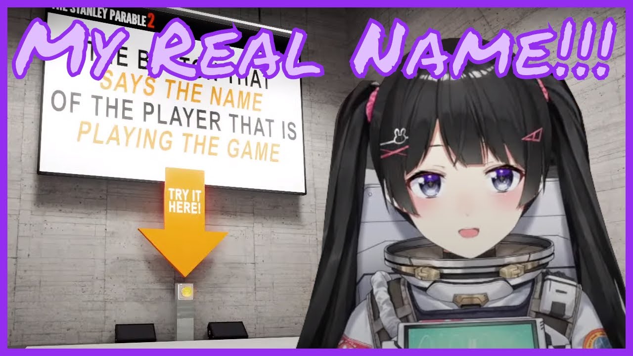 Mito can't believe the game just said her REAL name [Nijisanji]