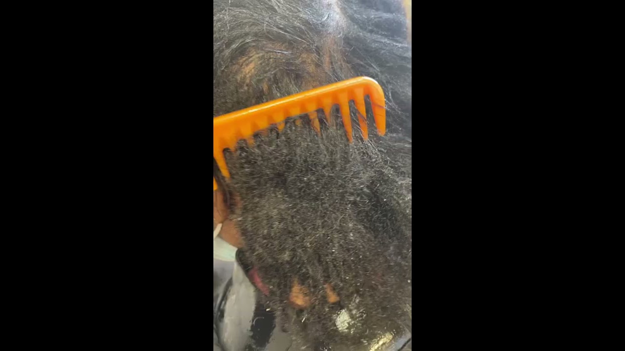 How To Detangle Extremely Matted Hair On Afro 