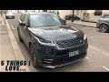 5 THINGS I LOVE ABOUT MY RANGE ROVER VELAR REVIEW!!! IS THIS THE BEST CAR IN THE RANGE ROVER LINEUP?